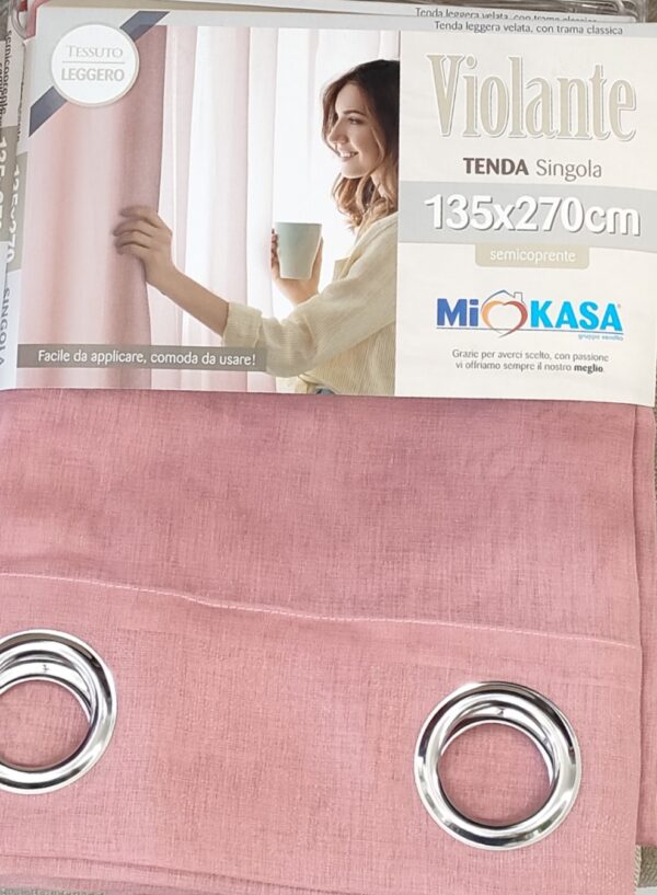 TENDA VIOLANTE PINK 135*270CM - immagine 2