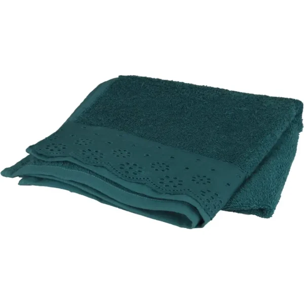 Asciugamano San Carlo teal blue 90*150CM