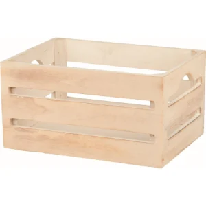 LIN48773 Cassettina basic washed white 21*15*11CM