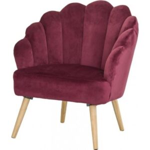POLTRONA CONCHIGLIA BORDEAUX 76*69*86CM