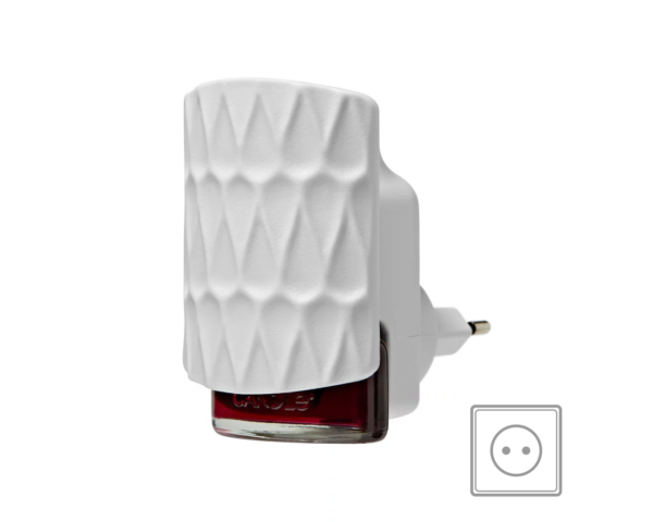 SCENTPLUG DIFFUSER Bianco Organic Pattern - immagine 2
