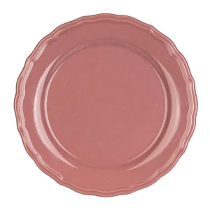 Piatto frutta Lacy rosa scuro D.21,6CM