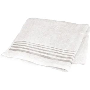Asciugamano Shiny white/silver 90*150CM