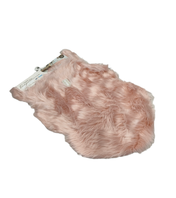 TAPPETO ECO PELLE DI PECORA ROSA 60*90CM