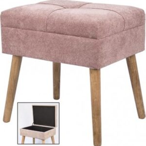 SGABELLO CONTENITORE WONDER ROSA ANTICO 45*35*44CM