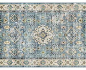 TAPPETO STAMPATO FIORE VINTAGE 90*150CM