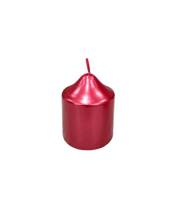 CANDELA PERLATA 6*7,5CM - immagine 3