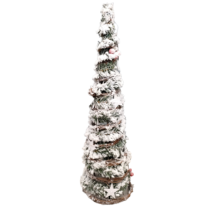 ALBERO NATALE MONTREAL C/CATENA 50 LUCI 17*17*60CM