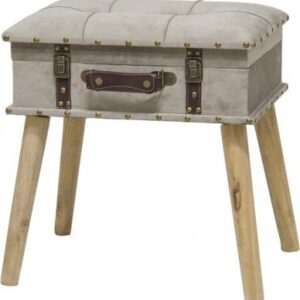 SGABELLO VELVET TORTORA 40*32*44CM