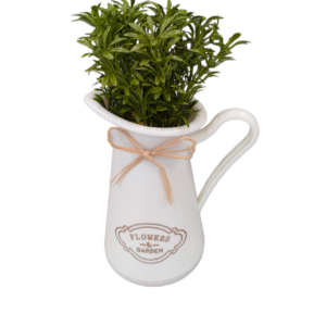 VASETTO FIORITO BROCCA 14*10*24CM