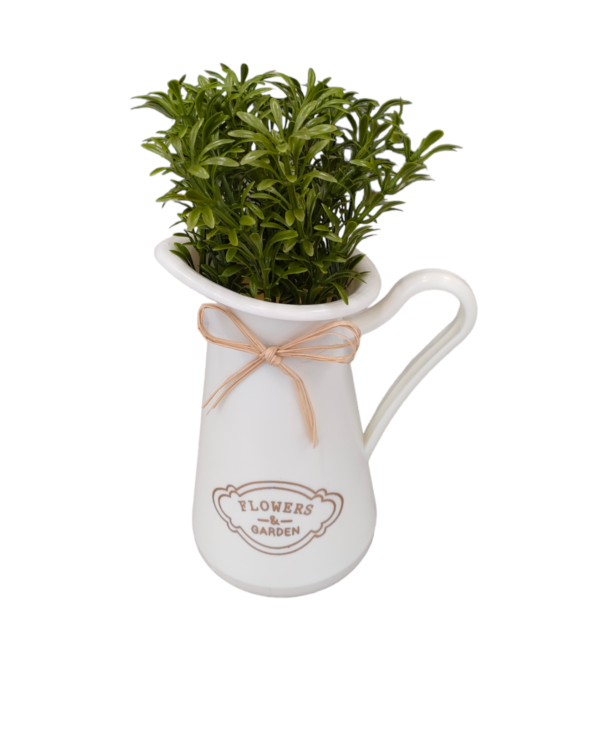 VASETTO FIORITO BROCCA 14*10*24CM