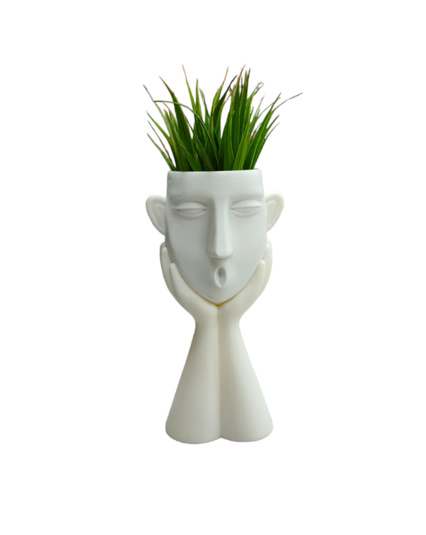 VASO MODERN PLANT HEAD 11*10*H29CM