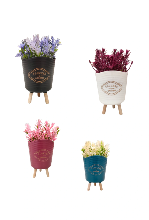 VASETTO STAND COLORFUL 7*7*H11CM