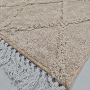 TAPPETO ROMBI CON FRANGE 50*80CM