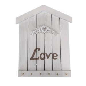 PORTA CHIAVI DA PARETE LOVE 23,5*3*30CM
