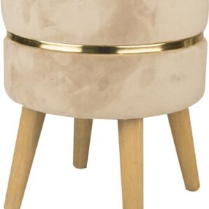 SGABELLO SUNSHINE TORTORA D.35*41,5CM