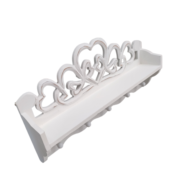 MENSOLA APPENDIABITI SHABBY 41*7,5*H20,5CM - immagine 2