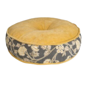 CUSCINO ROUND DECORO FLOREALE 40*40CM