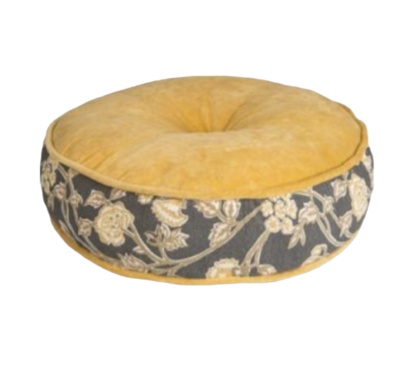 CUSCINO ROUND DECORO FLOREALE 40*40CM