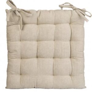 CUSCINO PER SEDIA CHAMBRAY BEIGE 40*40CM