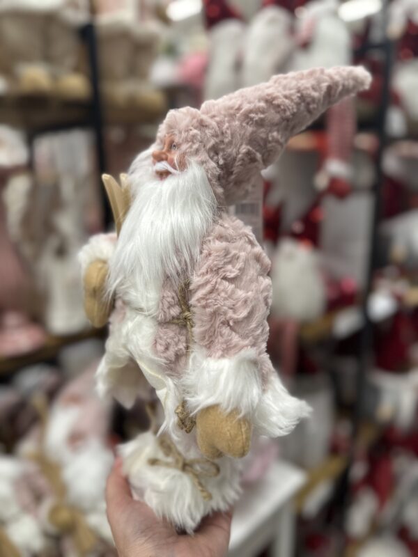 BABBO NATALE CON SCI ROSA - immagine 2