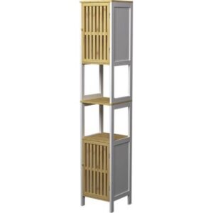 ARMADIETTO DA BAGNO WHITE BAMBOO 32*30*172CM730