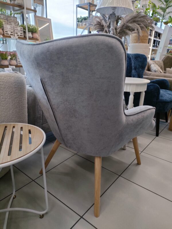 Poltrona Grand Comfort Grigia 70*84*89Cm - immagine 3
