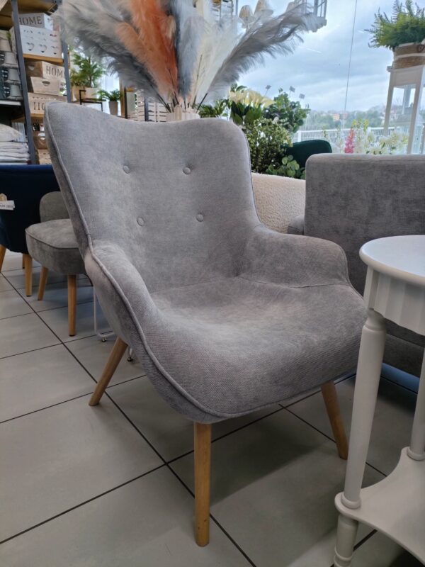 Poltrona Grand Comfort Grigia 70*84*89Cm - immagine 2