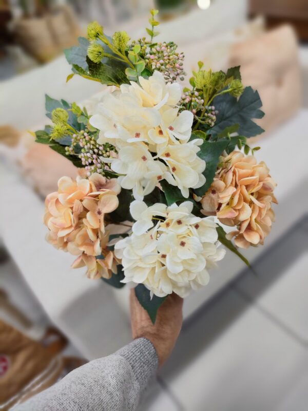 Ortensia Elegant Bush Frontale 52Cm 4 colori - immagine 4