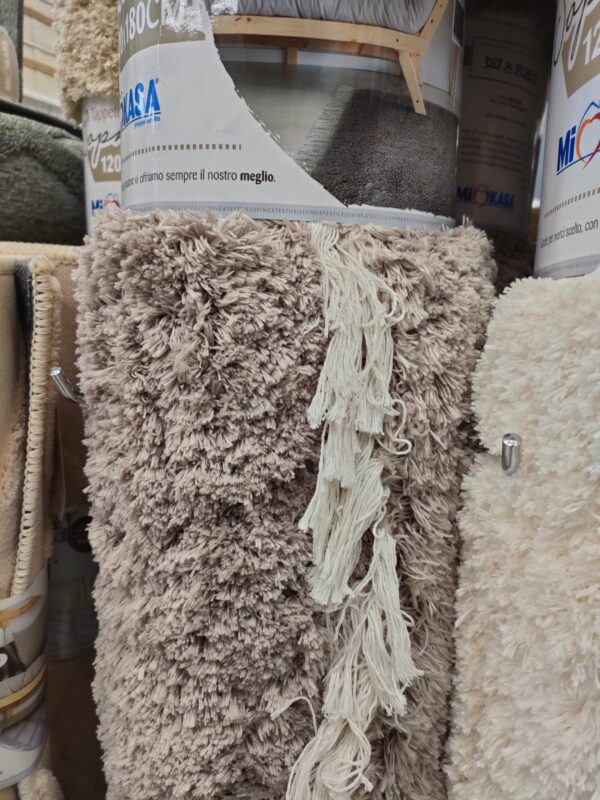 Tappeto Sophie Con Frange Tortora 120*180Cm - immagine 2