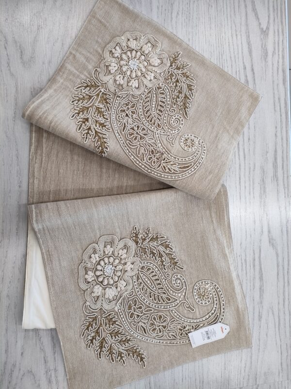 Runner Ricamo Oriental 35*135cm - immagine 2