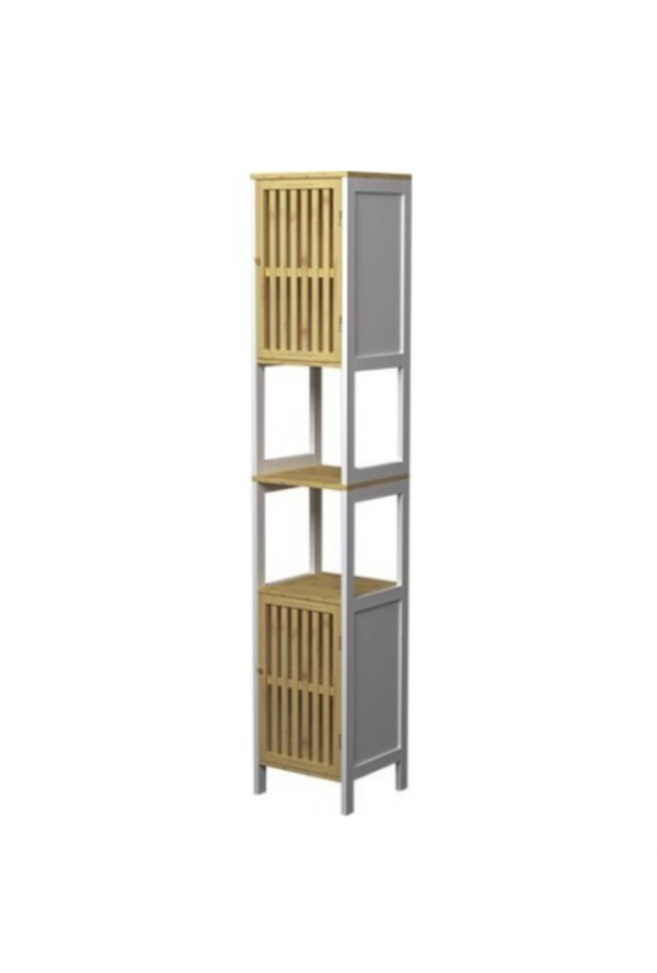 ARMADIETTO DA BAGNO WHITE BAMBOO 32*30*172CM730 - immagine 2