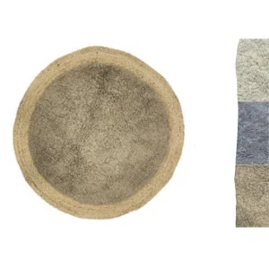 Tappeto Round Iuta E Cotone 90Cm 3 colori
