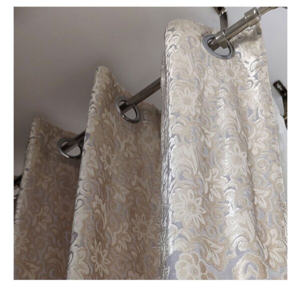 TENDA VERSAILLES 140X300CM GREY-BEIGE - immagine 3