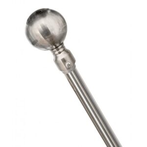 Asta Sfera 120-210Cm Silver Plated