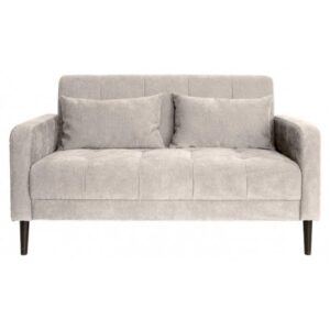 Divano Due Posti Crema 140*75*84Cm