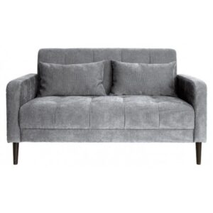 Divano Due Posti Grigio 140*75*84Cm