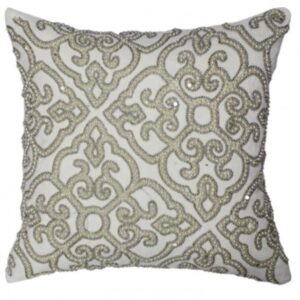 Cuscino Oriental Perline Quadrato 45*45Cm