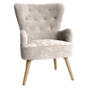 Poltrona Trapuntata Classic Crema 67*71*90Cm