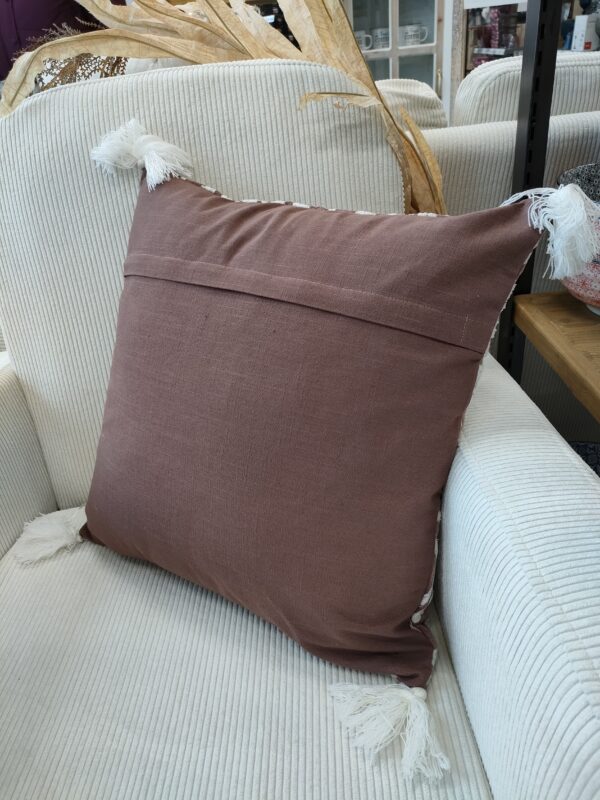 Cuscino Oriental Velluto Rosa Antico 45*45cm - immagine 4