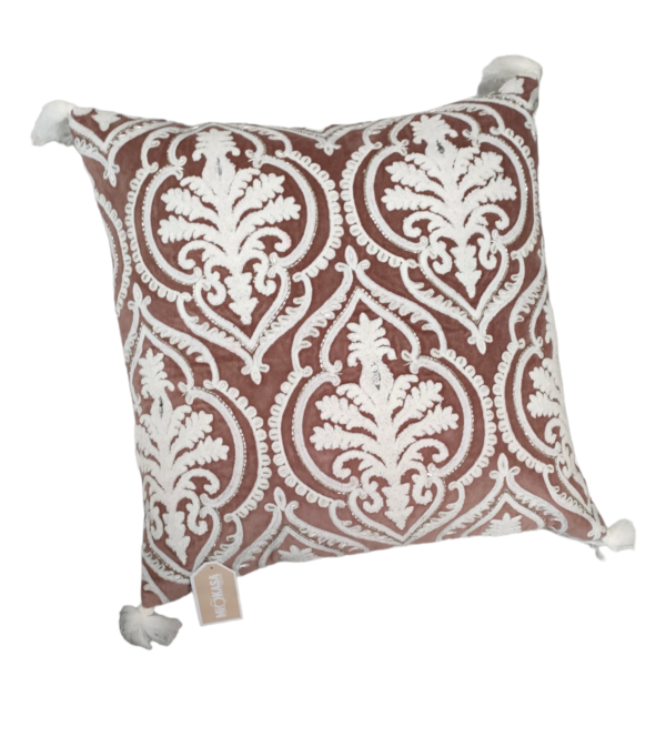 Cuscino Oriental Velluto Rosa Antico 45*45cm