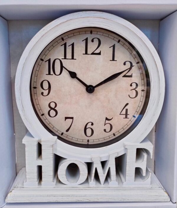 Orologio Home Clock 20,5*18,7*6,2Cm 2Colori - immagine 3