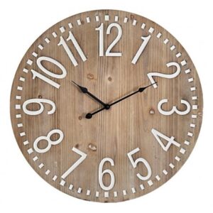 Orologio Wall Clock Col. Legno 56Cm