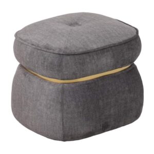 Pouf Ring Gold Grigio 51*45*43Cm