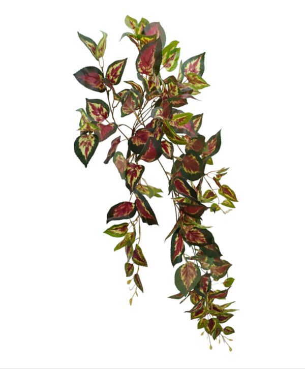 Pendente Foglie Bordeaux 30*80Cm - immagine 2