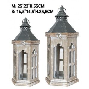 Lanterne Charlotte Natural