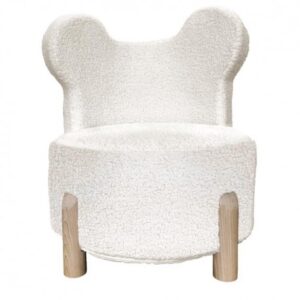 Poltroncina Kids Orso Bianca 53*52*57Cm