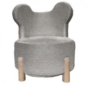 Poltroncina Kids Orso Grigia 53*52*57Cm