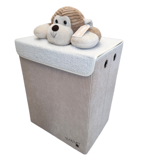 Portabiancheria Scimmietta Beige 41*30*51Cm