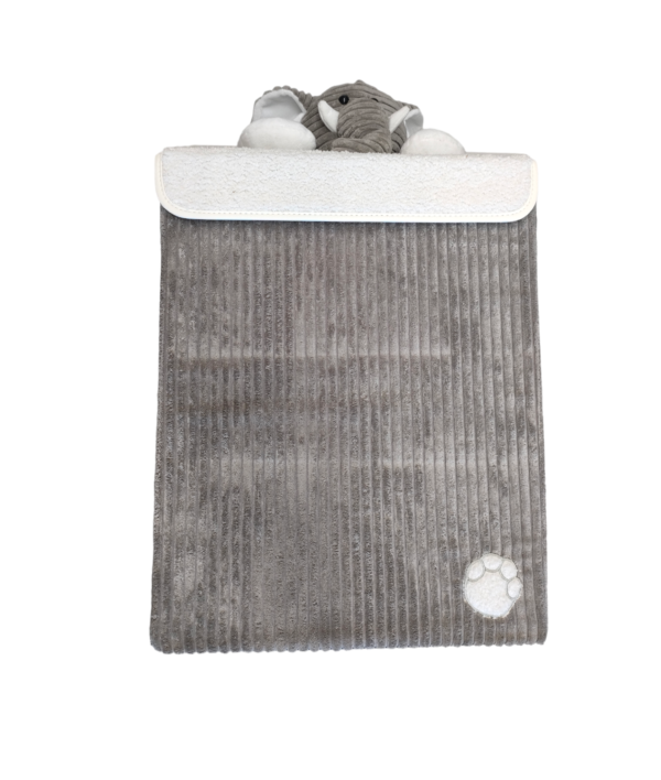 Portabiancheria Soft Elephant Grey 41*30*51Cm - immagine 3